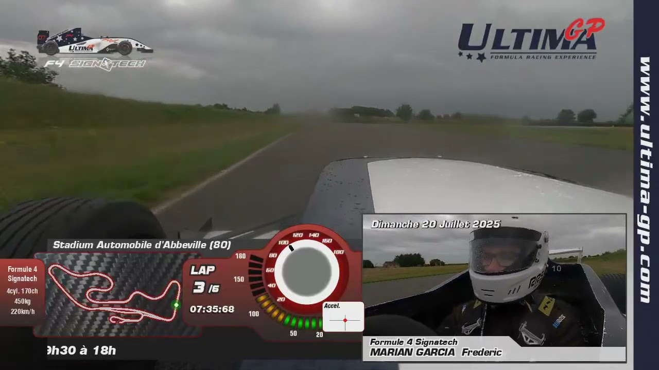 STAGE DE PILOTAGE EN FORMULE 4 - 1er run