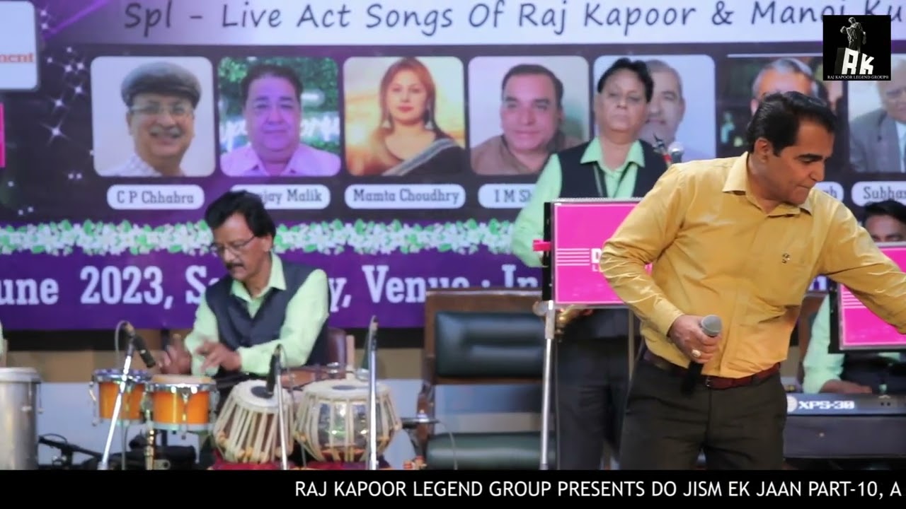 TERI JAWANI TAPTA MAHINA - RAFI | LIVE PERFORMANCE BY NAUSHAD MALIK 
