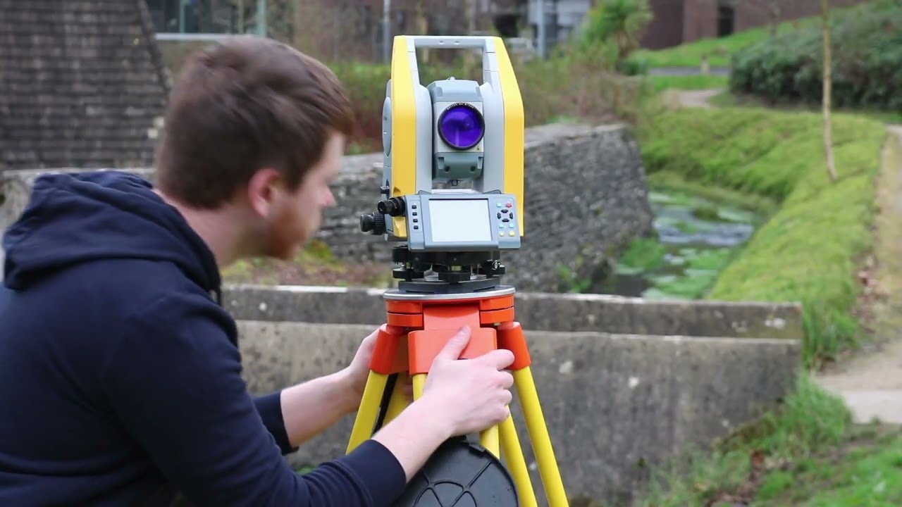 How to set up Trimble C5 (by freestationing / over a known point)? (1 of 2)