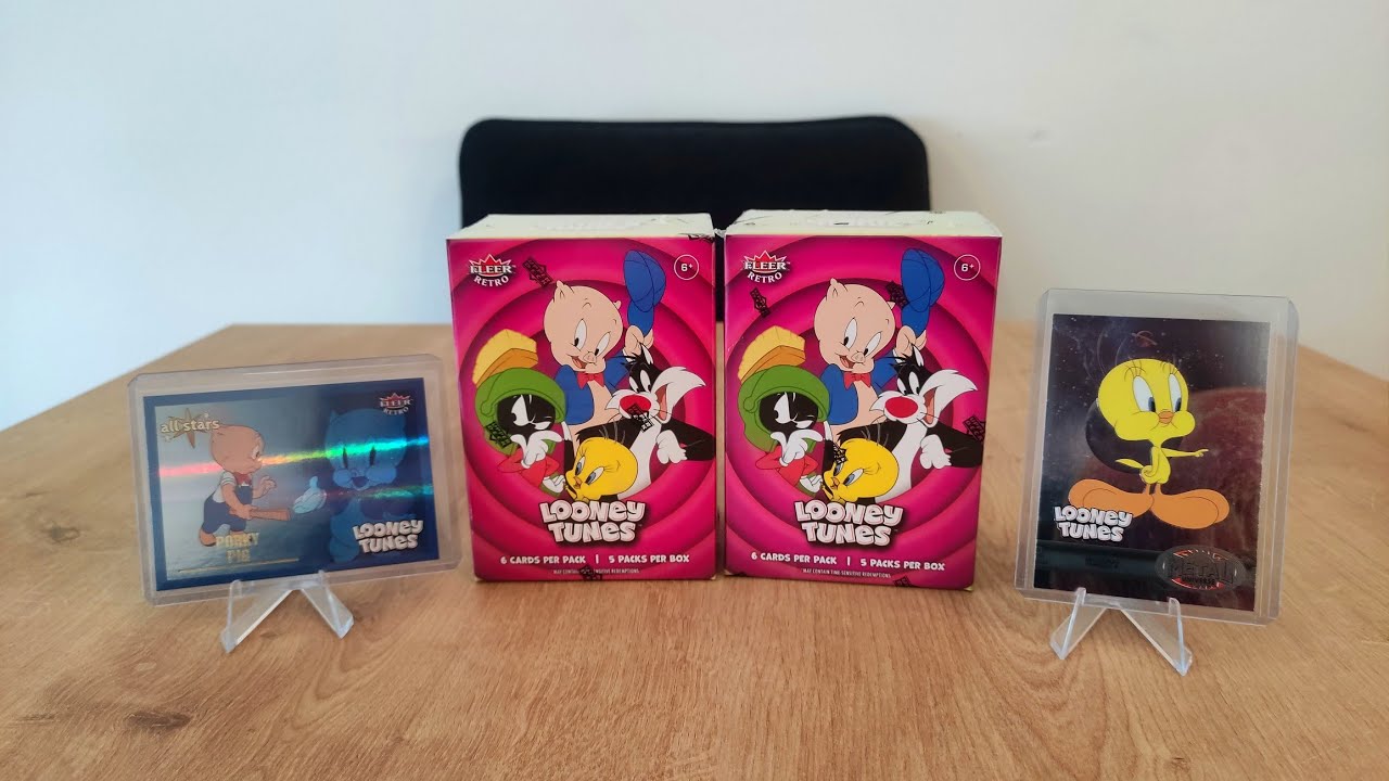 EPIC PULL! 🤯 | Fleer Retro Looney Tunes blaster box review 🐰