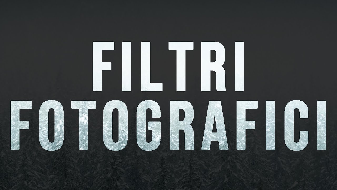 GUIDA COMPLETA ai filtri fotografici : CPL , ND , GND