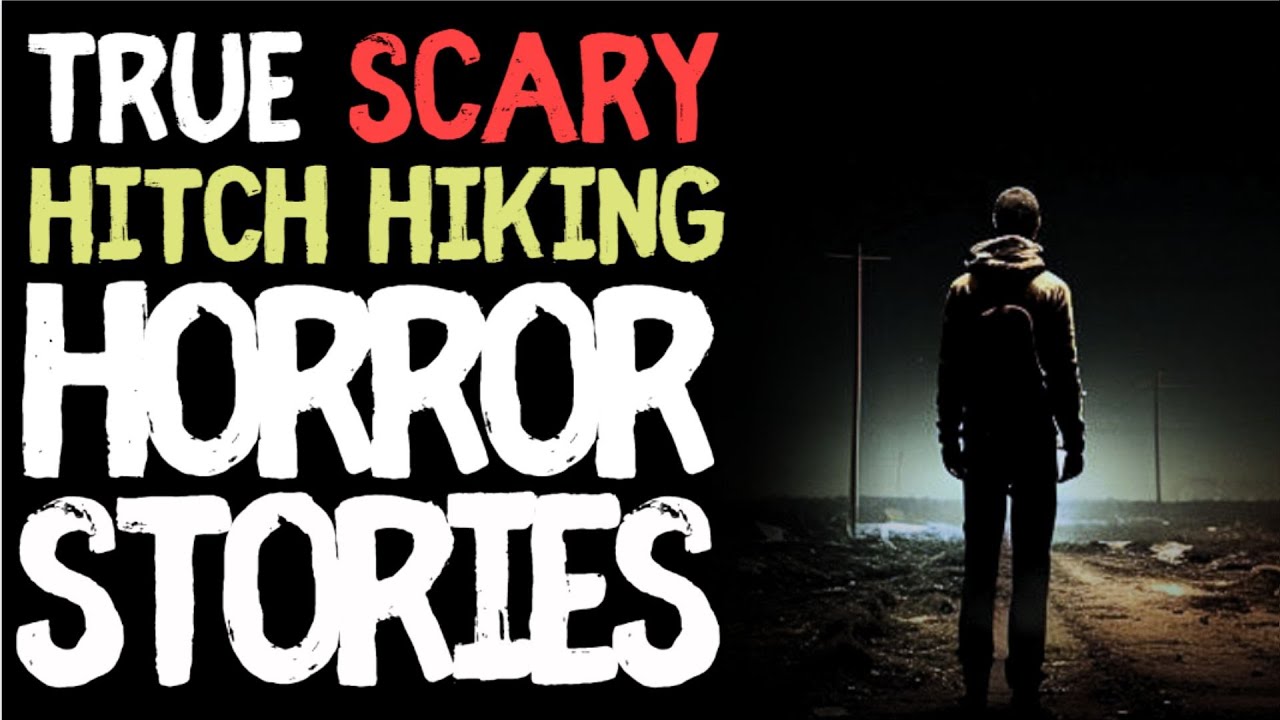 90 mins of True Hitchhiking Scary Horror Stories for Sleep | Black Screen with Rain Sounds