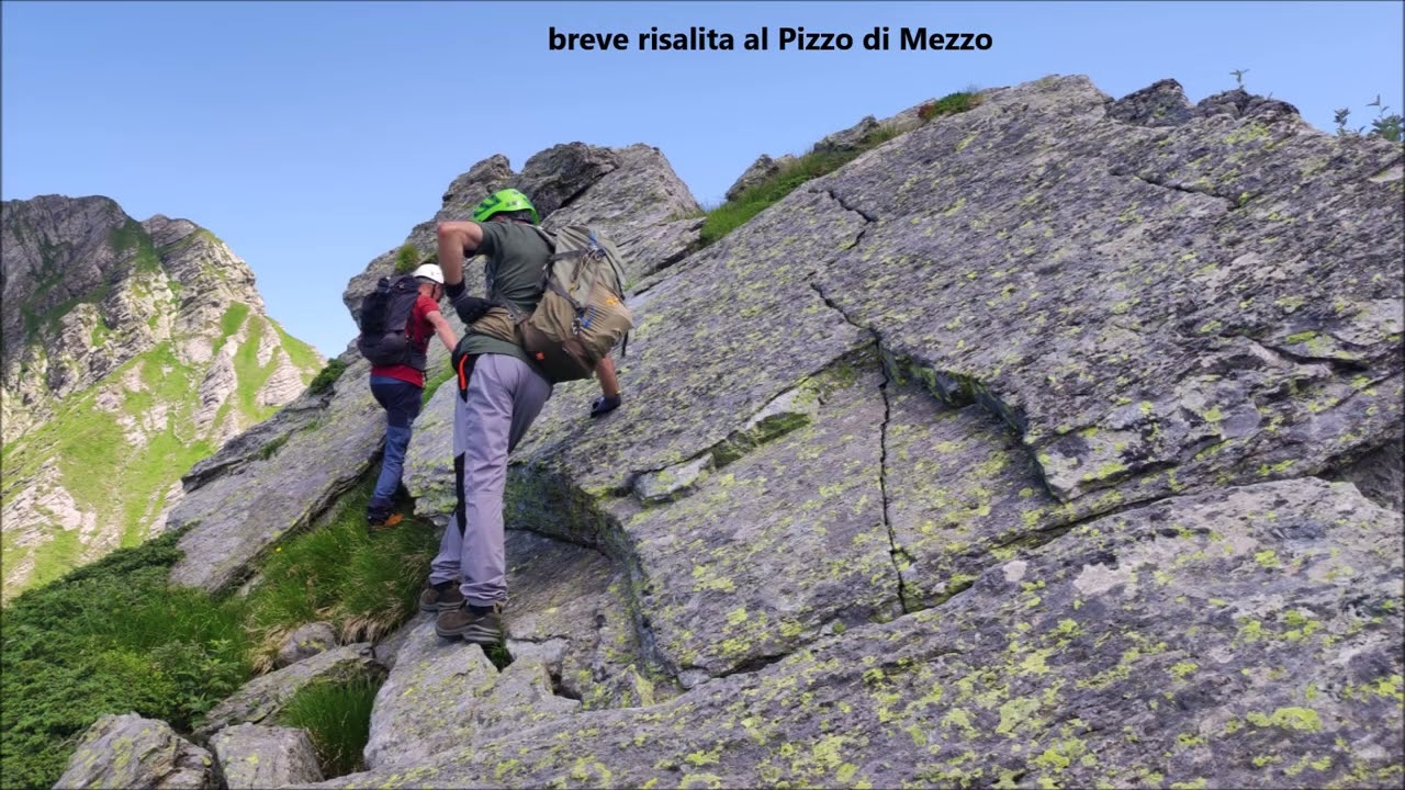Alpi Apuane: Val Serenaia - Pizzo di Mezzo per Canalone Centrale  28.6.2025