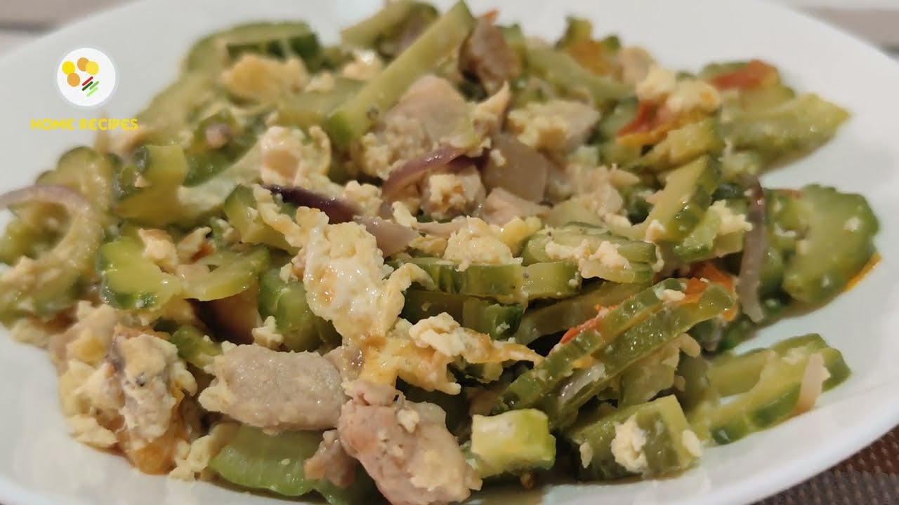 Bitter Melon with Egg & Pork (Ginisang Ampalaya) #food #foodie #foodlover