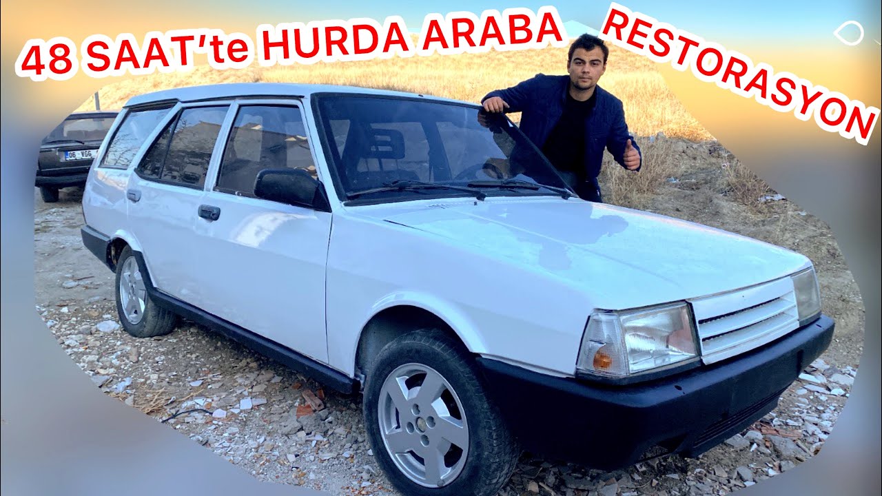 48 SAAT İÇERİSİNDE HURDA ARABAYI HAYATA DÖNDÜRDÜK (RESTORASYON)