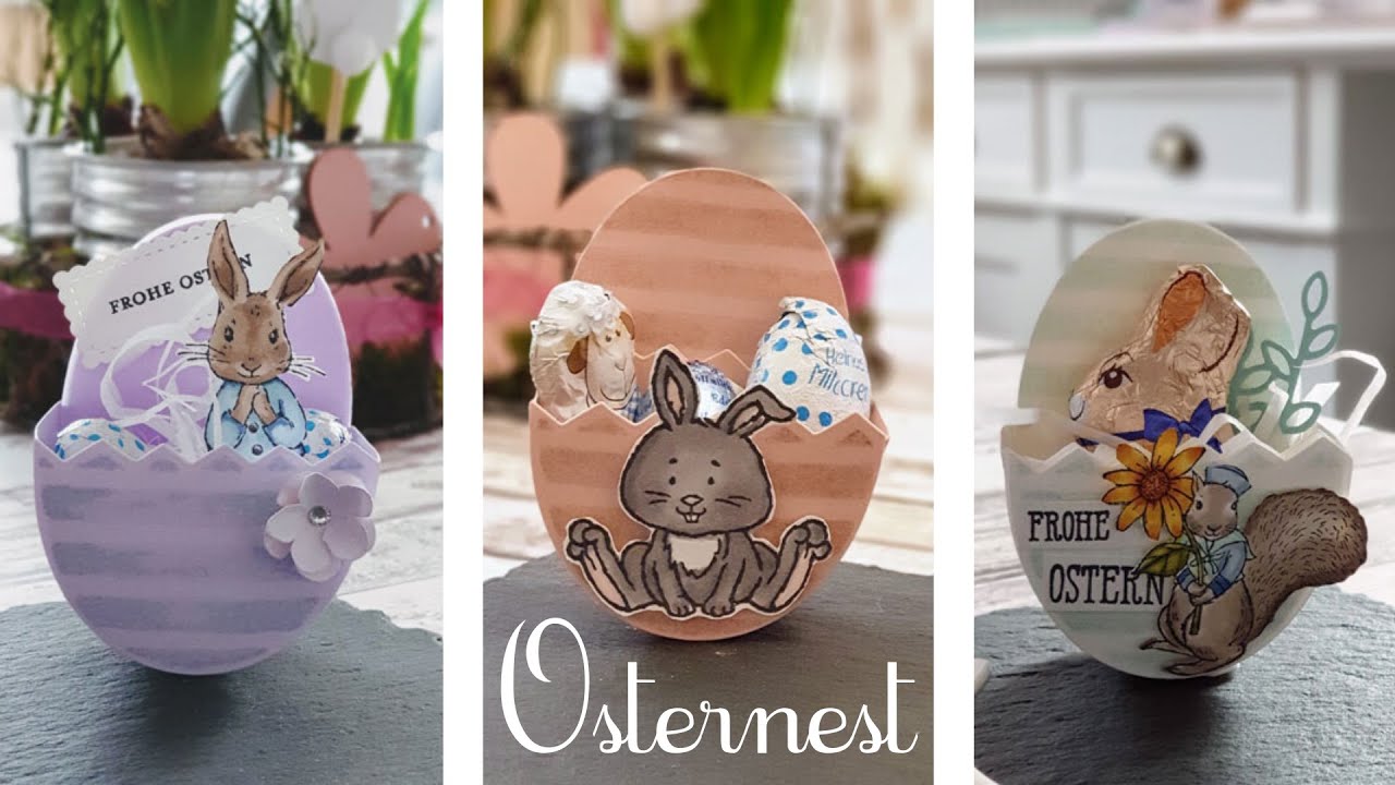 Tutorial Osterkorb / Fable Friends / Osterschatz / Full of Happiness / Stampin UP! / Easter