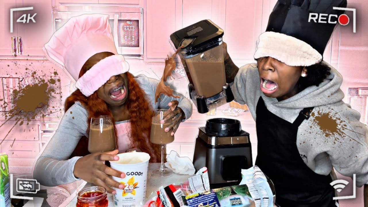 BLIND MILKSHAKE CHALLENGE WITH RKEMPIREE ❤️
