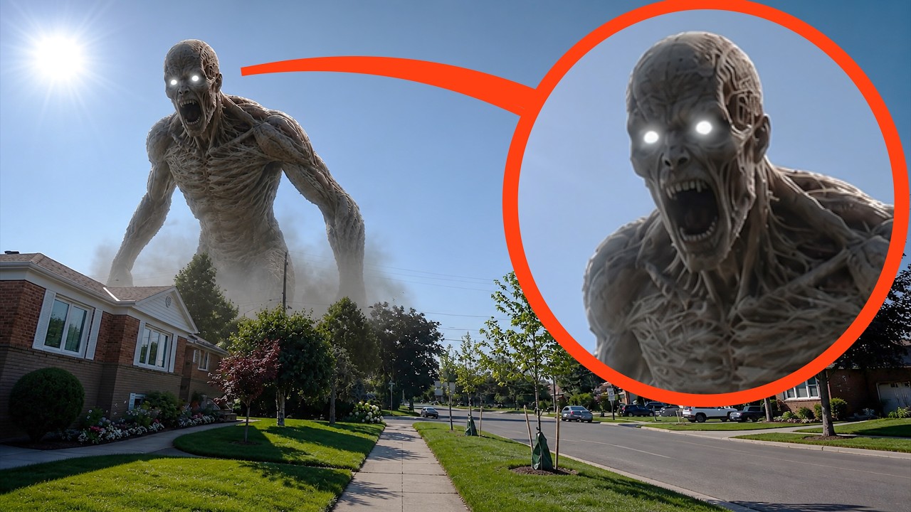 If you ever see this MASSIVE Creature in your Neighbourhood... Lock your doors and HIDE!