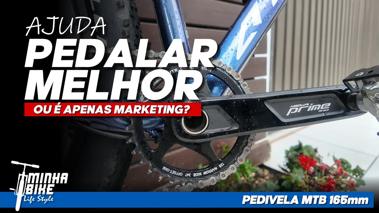 TESTEI O PEDIVELA DE 165MM NA MTB | Será que faz diferença mesmo?