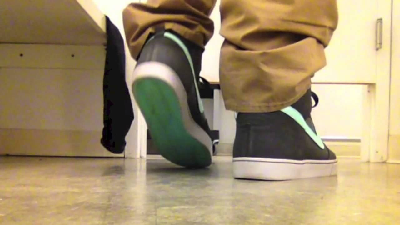 Outlet Pickup: Nike Dunk High LR On Feet - Anthracite Grey Medium Mint