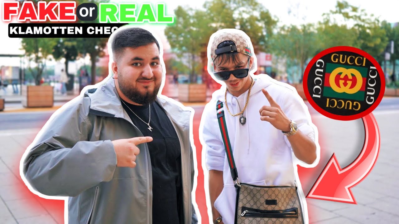 CAPITAL BRA mit FAKE GUCCI & ROLEX ?? 🤡 | FAKE ODER REAL KLAMOTTEN CHECK #13 | MAHAN