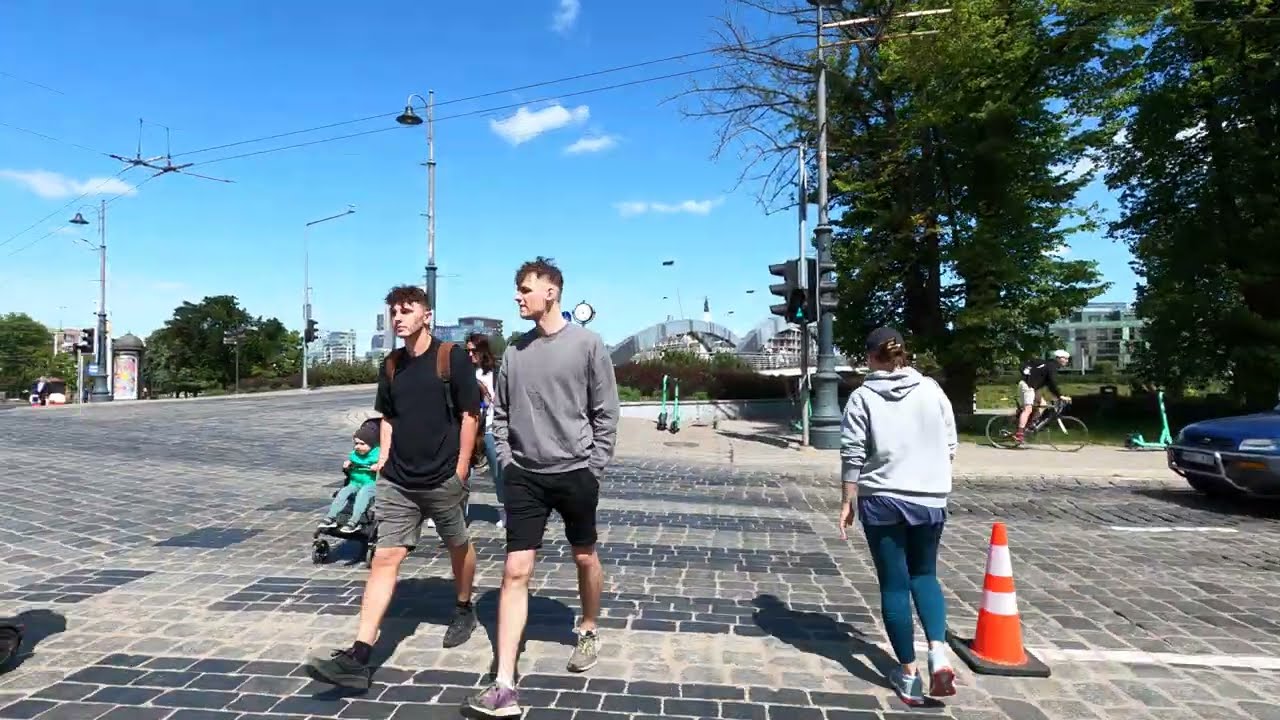 Crossing Boundaries: Exploring the Iconic King Mindaugas Bridge in Vilnius, Lithuania