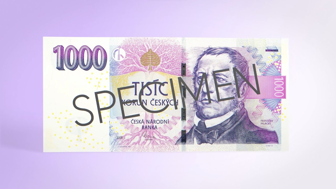 Tisíc korun českých – 1 000 Kč