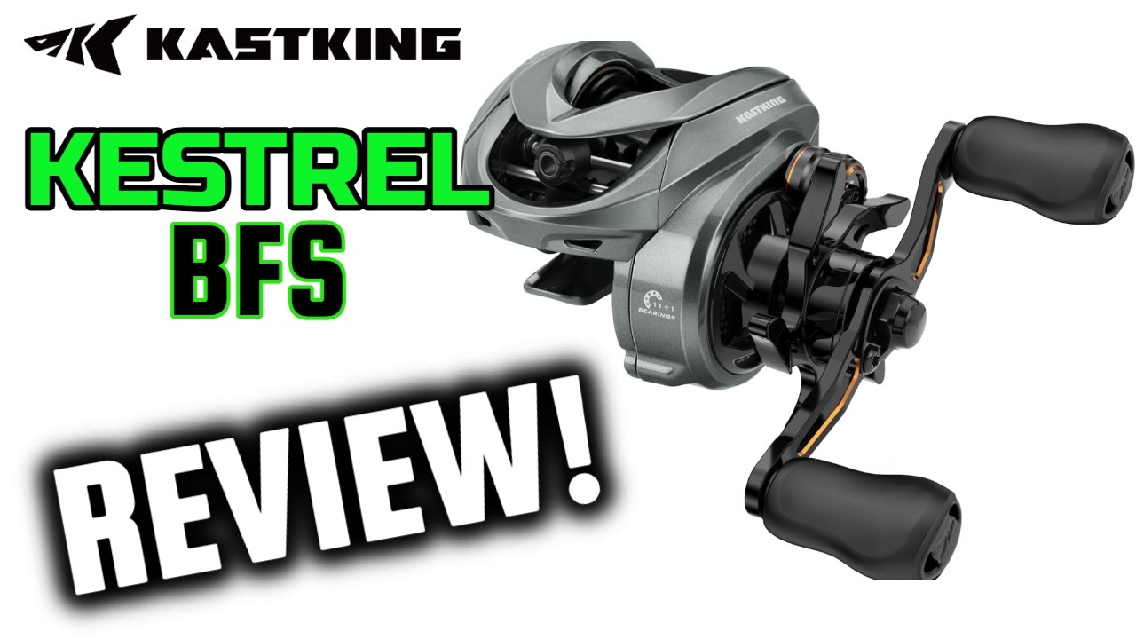 KastKing KESTREL BFS Reel Review! In-Depth Look and Casting Performance