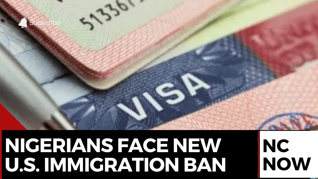 US Halts Visa Applications From Nigerians Under New Travel Ban