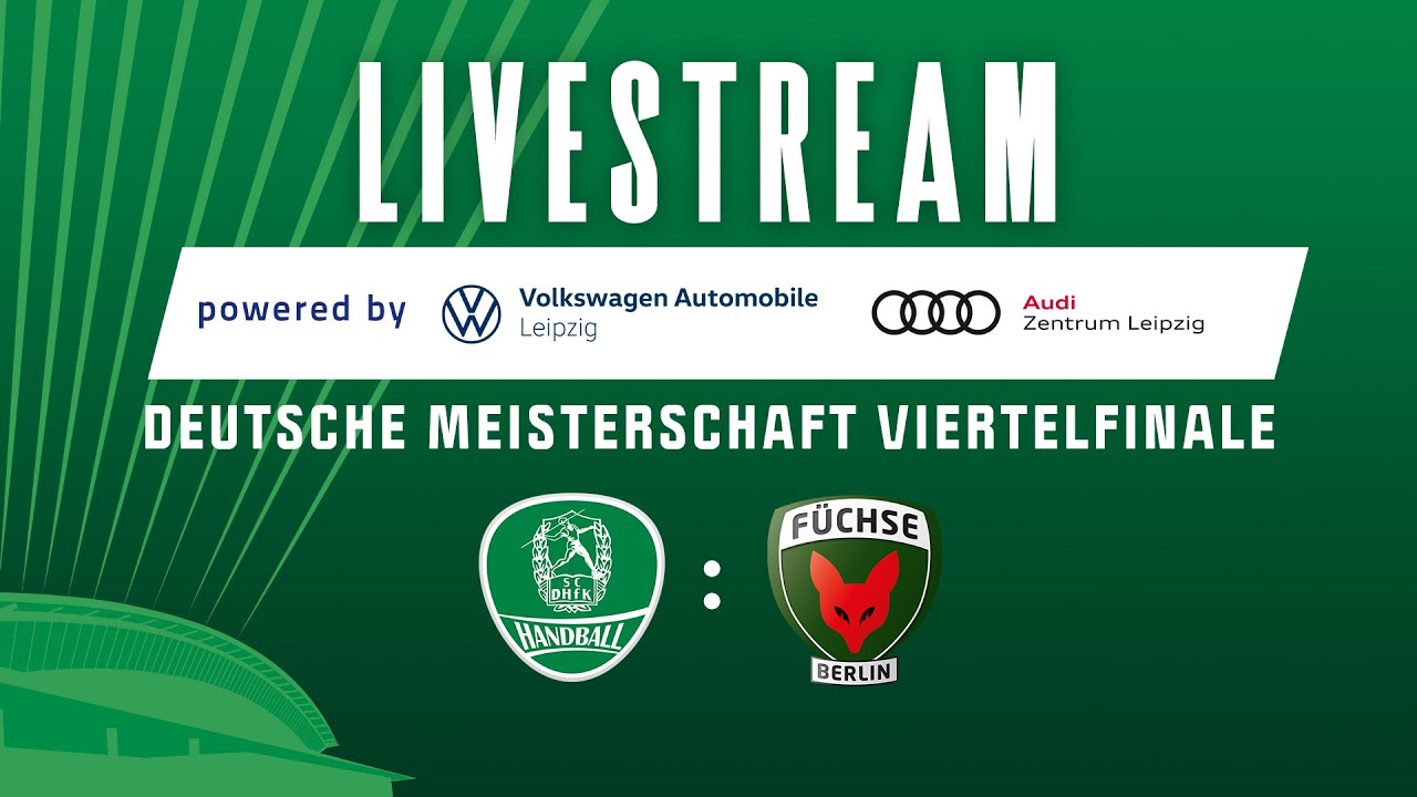 Handball U17 Deutsche Meisterschaft Viertelfinale: SC DHfK Leipzig - Füchse Berlin