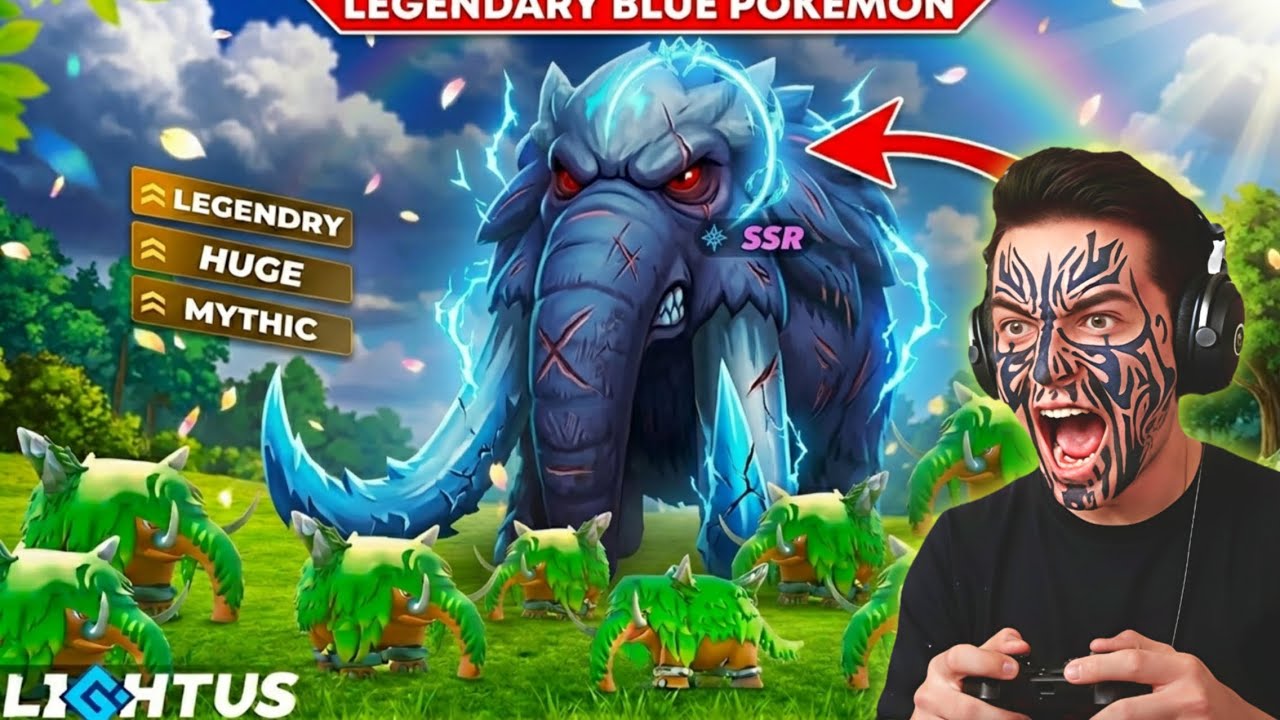 Lightus: How To Catch The Most Dangerous Blue Elephant! 🐘⚡ Legendary SSR