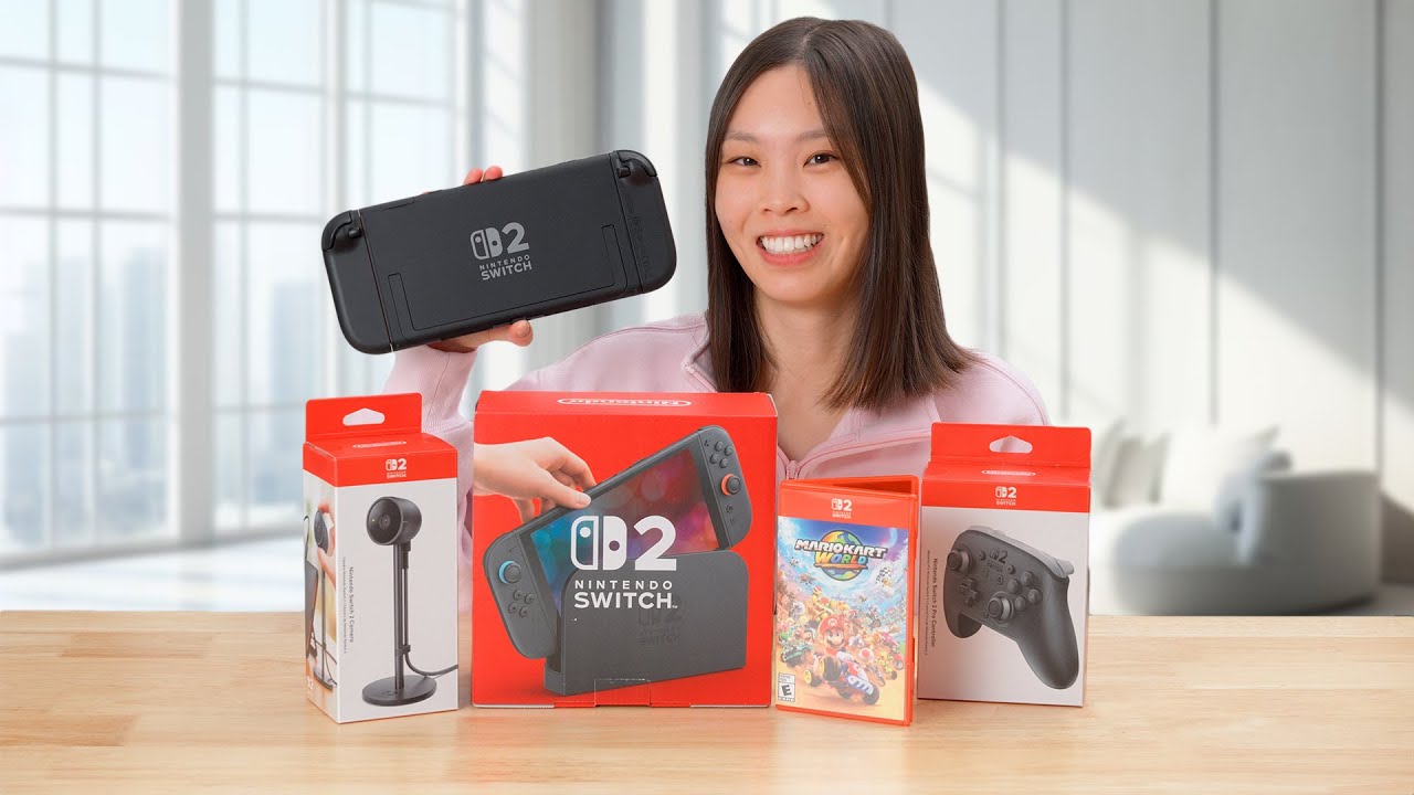 NINTENDO SWITCH 2 IS SO FUN!! | Unboxing & First Impressions