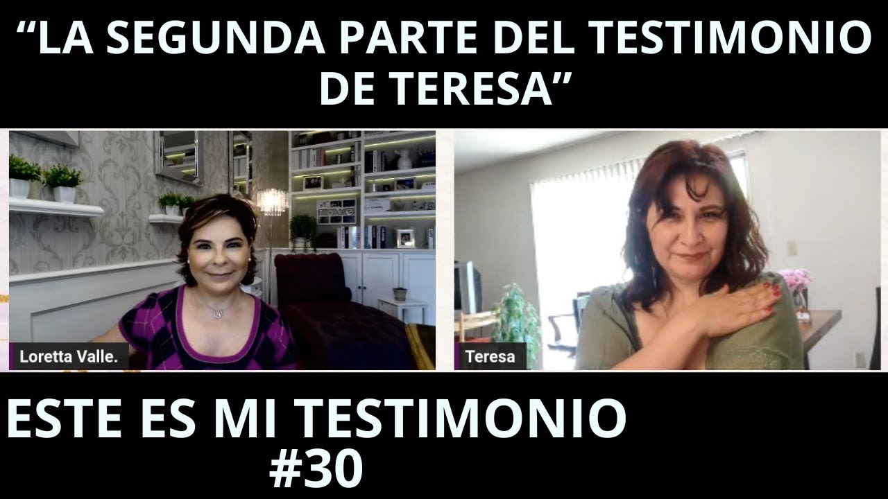 2DA PARTE DEL TESTIMONIO DE TERESA❤️🔥