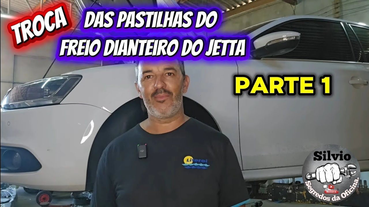 Como trocar as pastilhas freio dianteiro do Jetta 