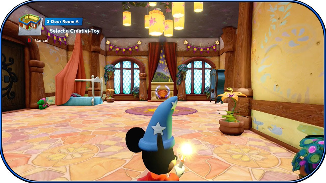 Disney Infinity 2.0 - Tangled (Repunzel) Room! - Interiors - Ep. 15