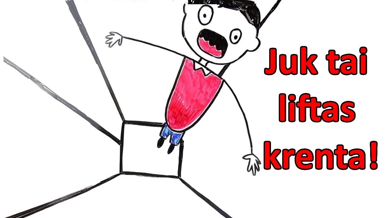 Ar jūs galėsite išgyventi krintančiame lifte, jeigu šoktelsite?!