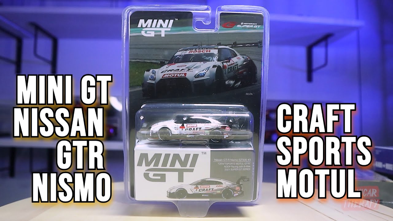 TAMBAH LAGI, DIECAST MINI GT NISSAN GTR NISMO CRAFTSPORTS MOTUL GTR GT 500