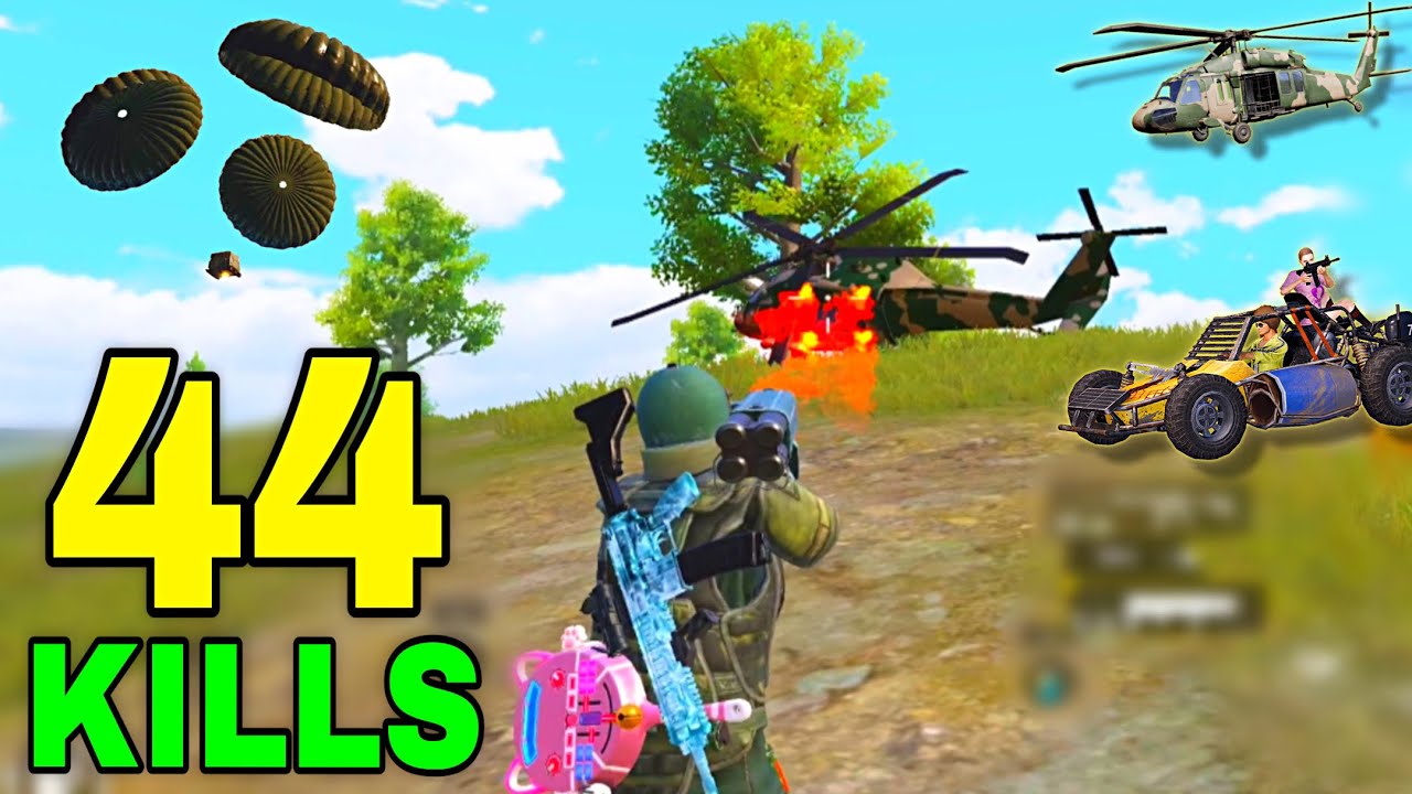44 Kills🤯 M202 vs Tank Biggest War Of PAYLOAD 3.0 History🔥PUBG MOBILE #54