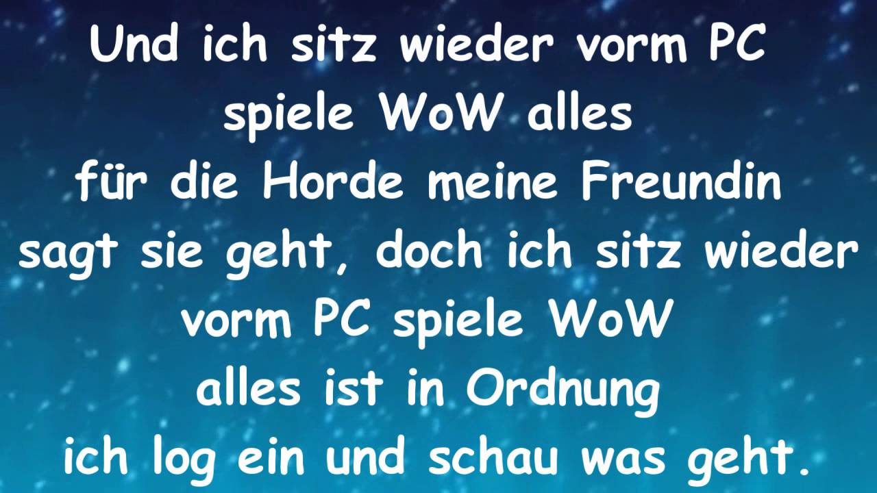 Dame-12Millionen [WoW Song][HQ] Lyrics