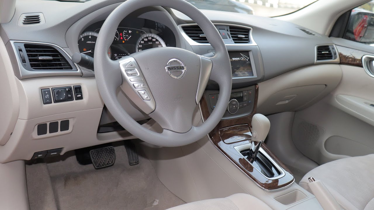 Nissan Sentra 2026 Red, Обзор интерьера