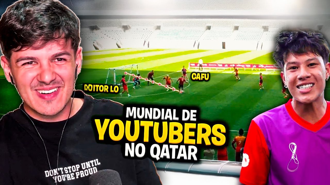JOGAMOS EM UM ESTÁDIO DE COPA DO MUNDO! - wardi REACT!