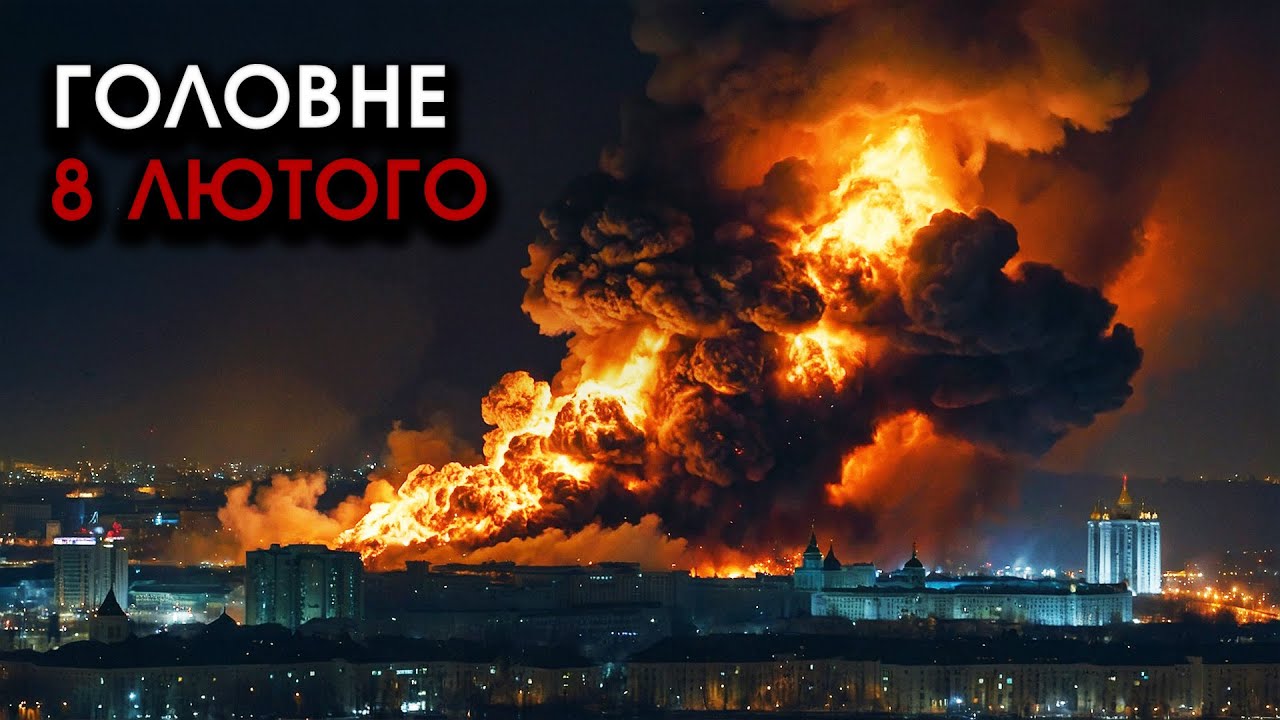 Найбільшу АЕС РОЗНЕСЛИ ракети РФ?! Масовані пуски РАКЕТ на Москву за Львів | Головне 08.02