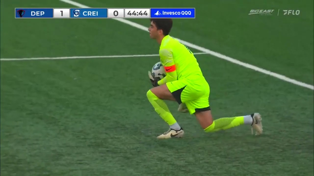Creighton Men's Soccer Highlights vs. DePaul, 10/4/24