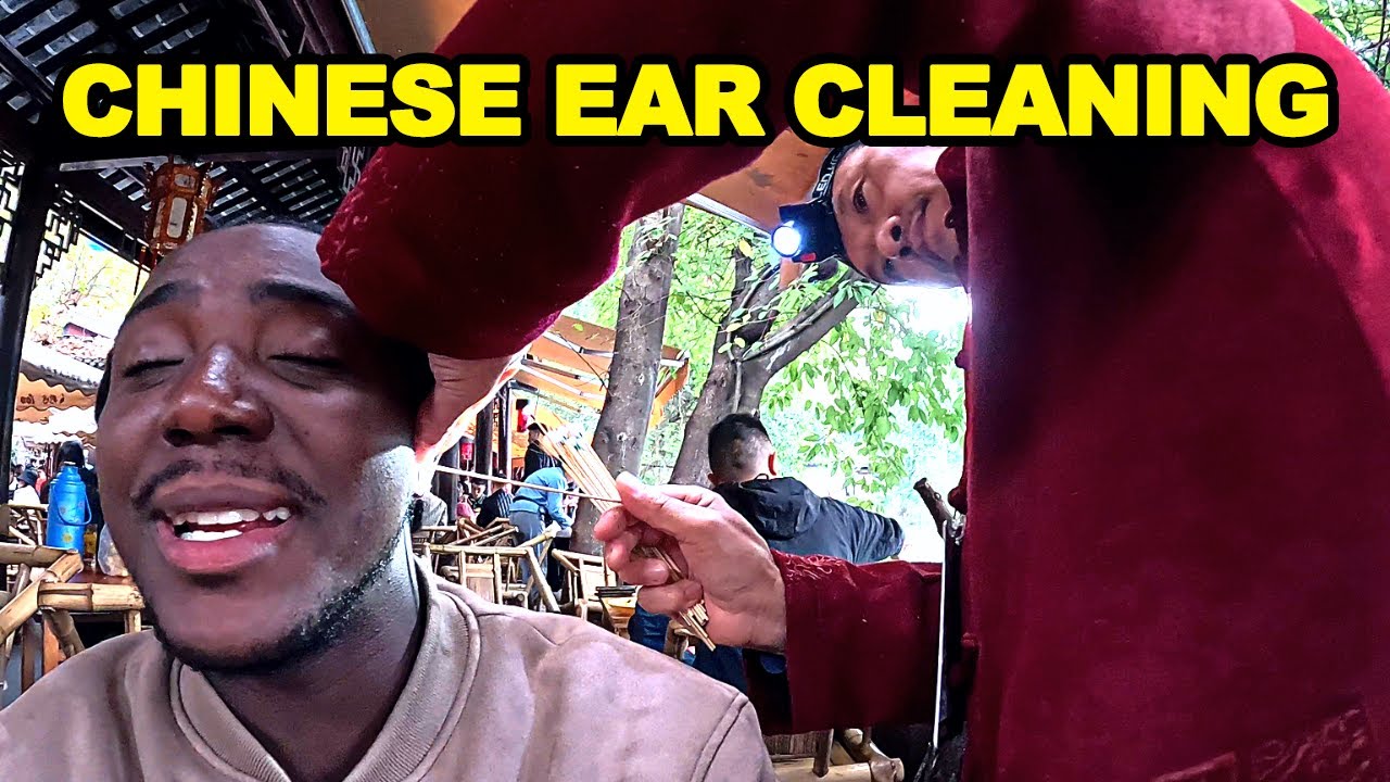BLACKMAN TRIES ASMR CHINESE EAR CLEANING AND MASSAGE IN CHINA, THIS HAPPENS NEXT....