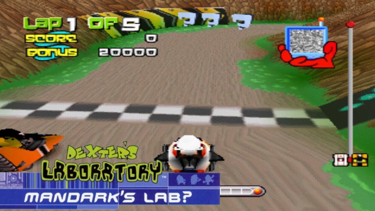 Dexter's Laboratory: Mandark's Lab? (PS1) 100% - Part 5 - Soap Box Derby