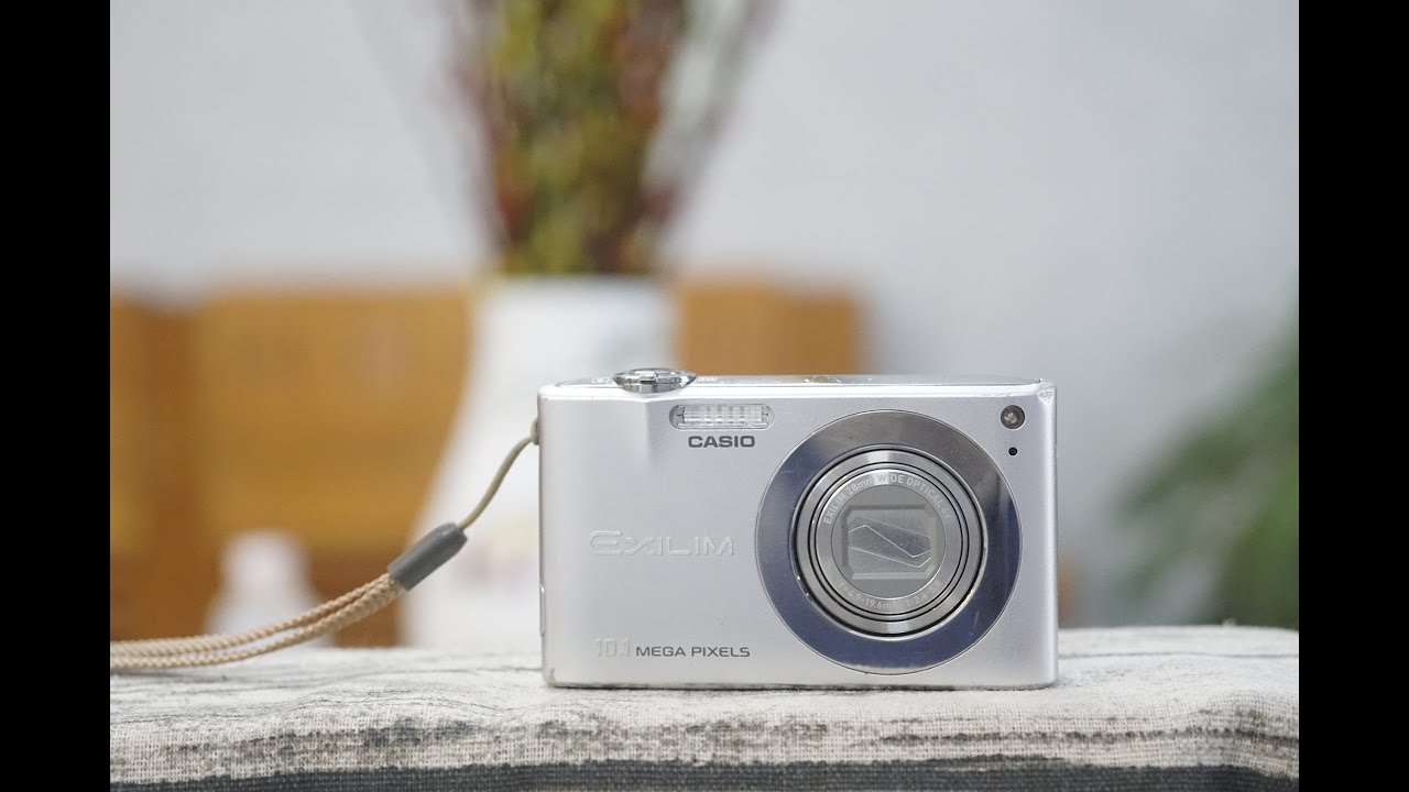Hướng dẫn sử dụng máy ảnh Casio EX Z100 Máy ảnh vintage Máy ảnh Mịn da Casio Z100