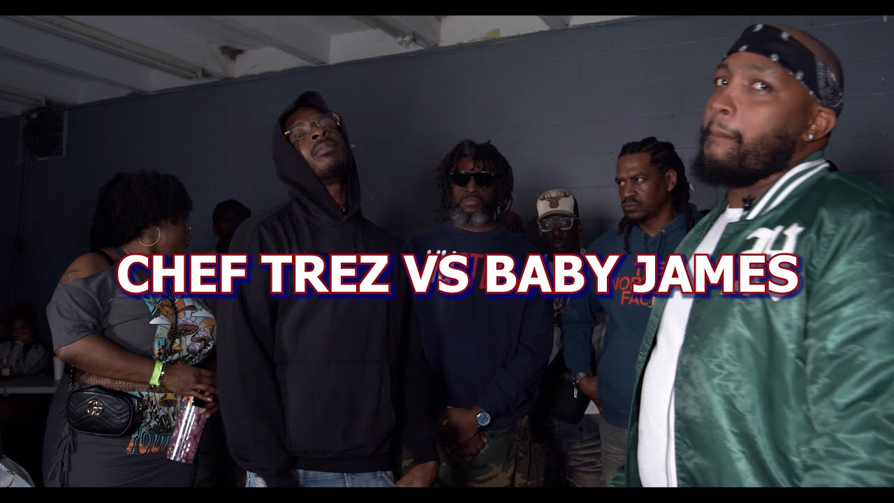 CHEF TREZ VS BABY JAMES  - L.O.C.K #battlerap #rapbattles