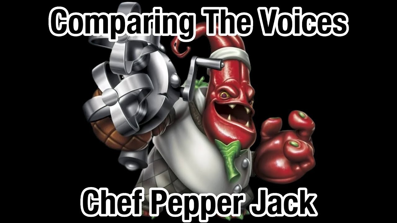 Comparing The Voices: Chef Pepper Jack (Skylanders)