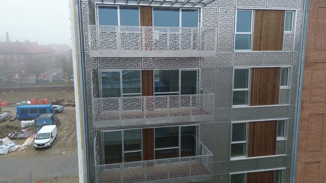 Se MiniCO2 Etagehus PRÆFAB i Fredericia udefra