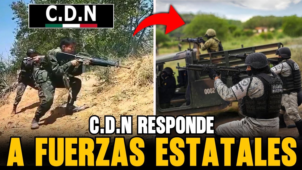 AS&Iacute; fue la BALACERA del CDN en COAHUILA: POLIC&Iacute;AS HERIDOS y ARMAS DE GUERRA DECOMISADAS