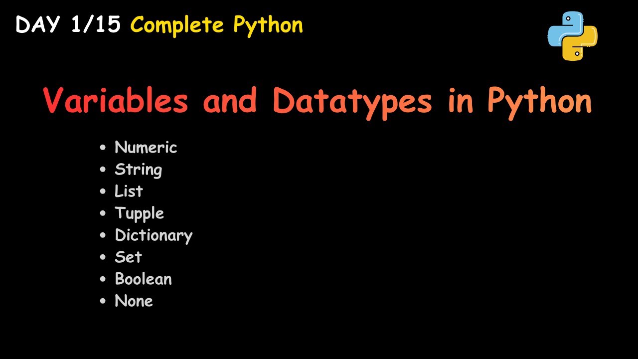 Data Types in Python Explained – Numeric, Sequence, Set, Dict & More (Day 1)