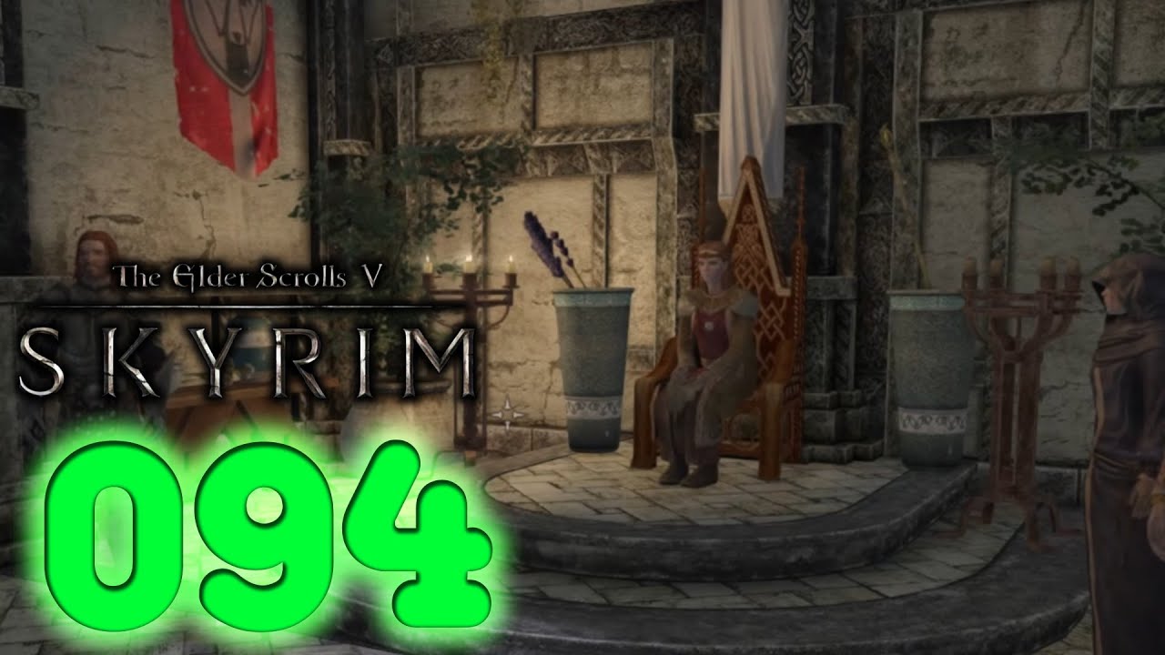 DIE WITWE DES GROSSKÖNIGS! | Erstmals im Palast | Skyrim Let's Play #094