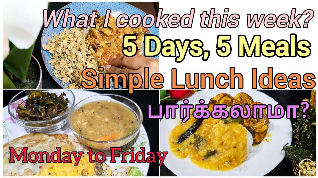 5 Simple & Tasty Lunch Ideas to make at home on busy days