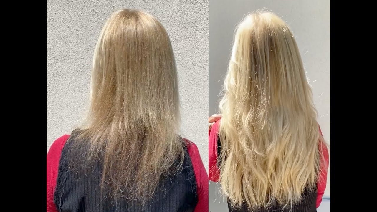 AT HOME INSTALL~I MADE MY OWN TAPE IN HAIR EXTENSIONS www.HAIRWEFTINGTAPE.COM