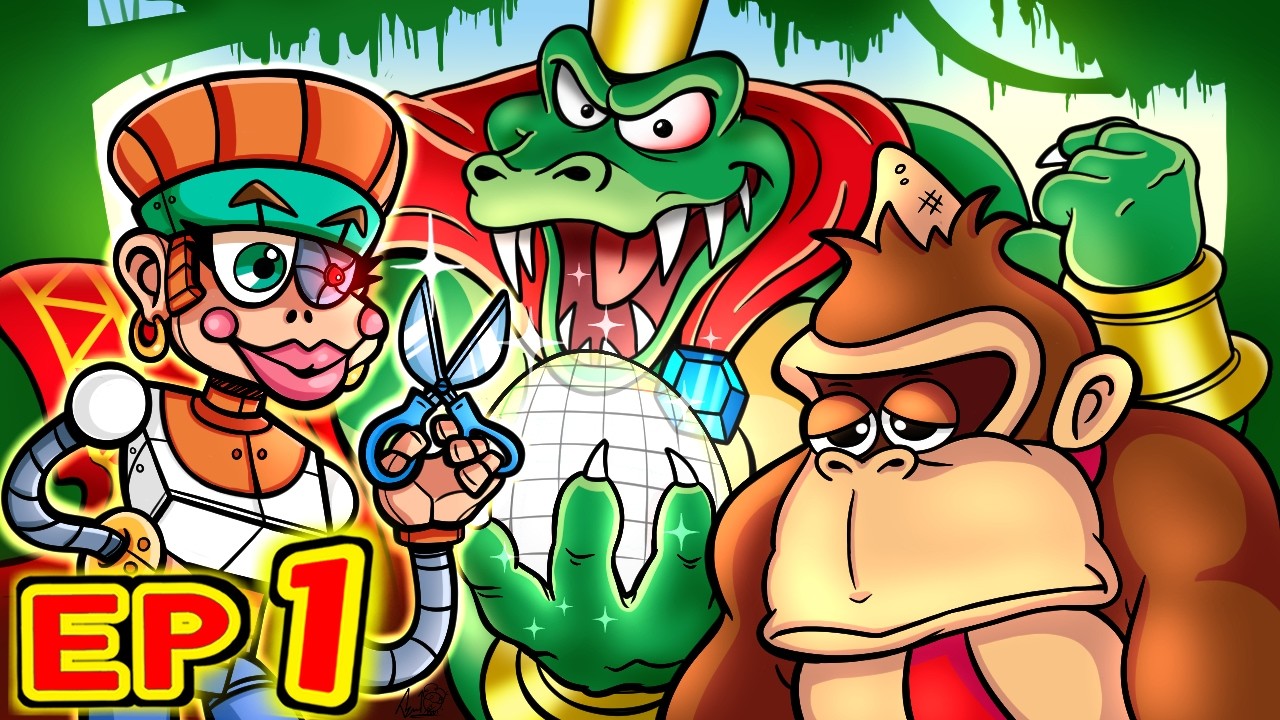 Donkey Kong Country Abridged: Эпизод 1 — Большой глупый день