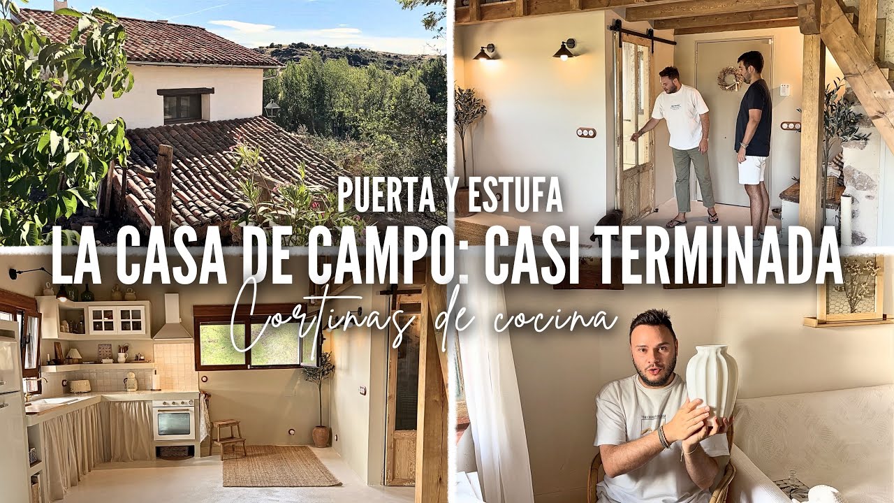 AVANCES en CASA 🏡 CORTINAS en la COCINA 😍 Instalamos PUERTA y ESTUFA 👌🏼 JARDINERÍA 🪏 HAUL DECO SHEIN