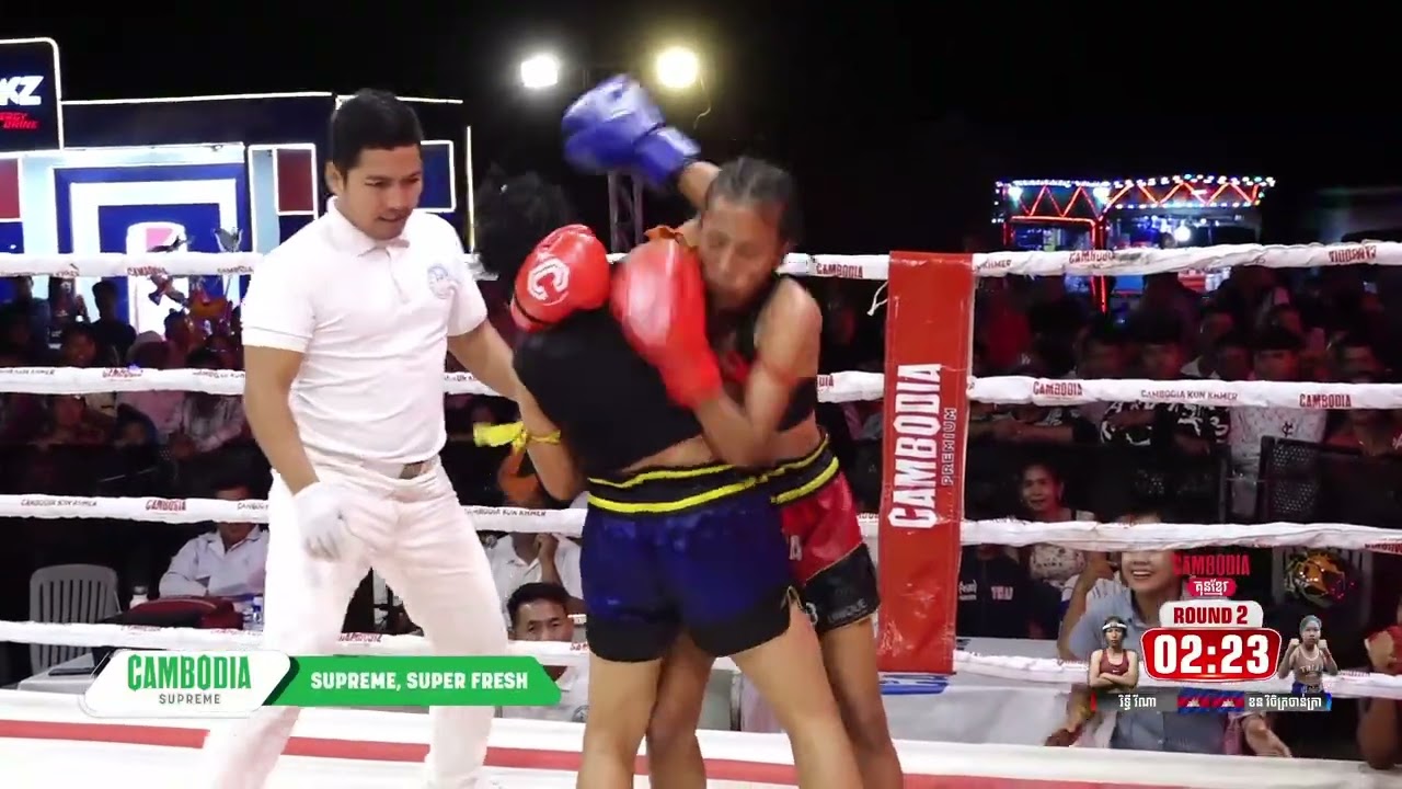 វិទ្ធី​ វីណា Vs ខន​ វិចិត្រ​ចានក្រា | CAMBODIA KUNKHMER