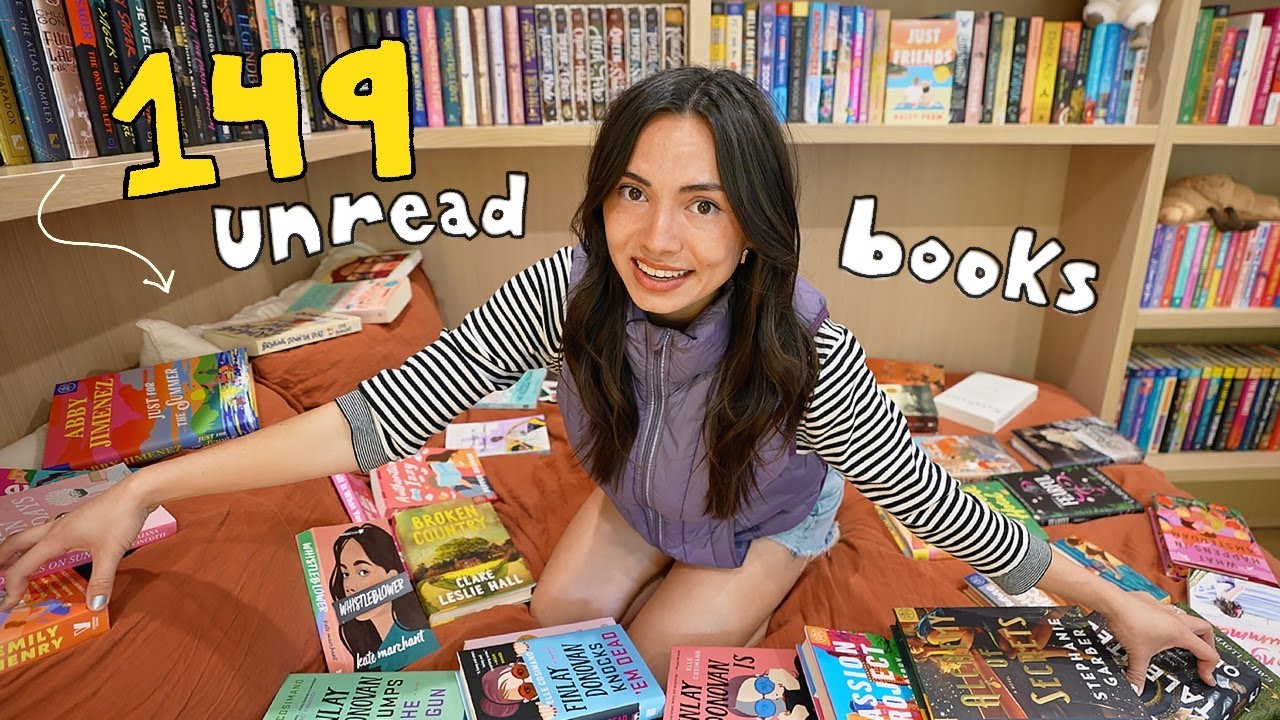 I have 149 unread books...let's keep reading!