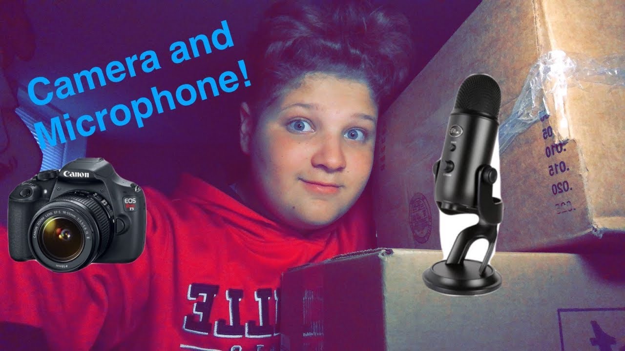 {ASMR} Camera and Microphone Unboxing
