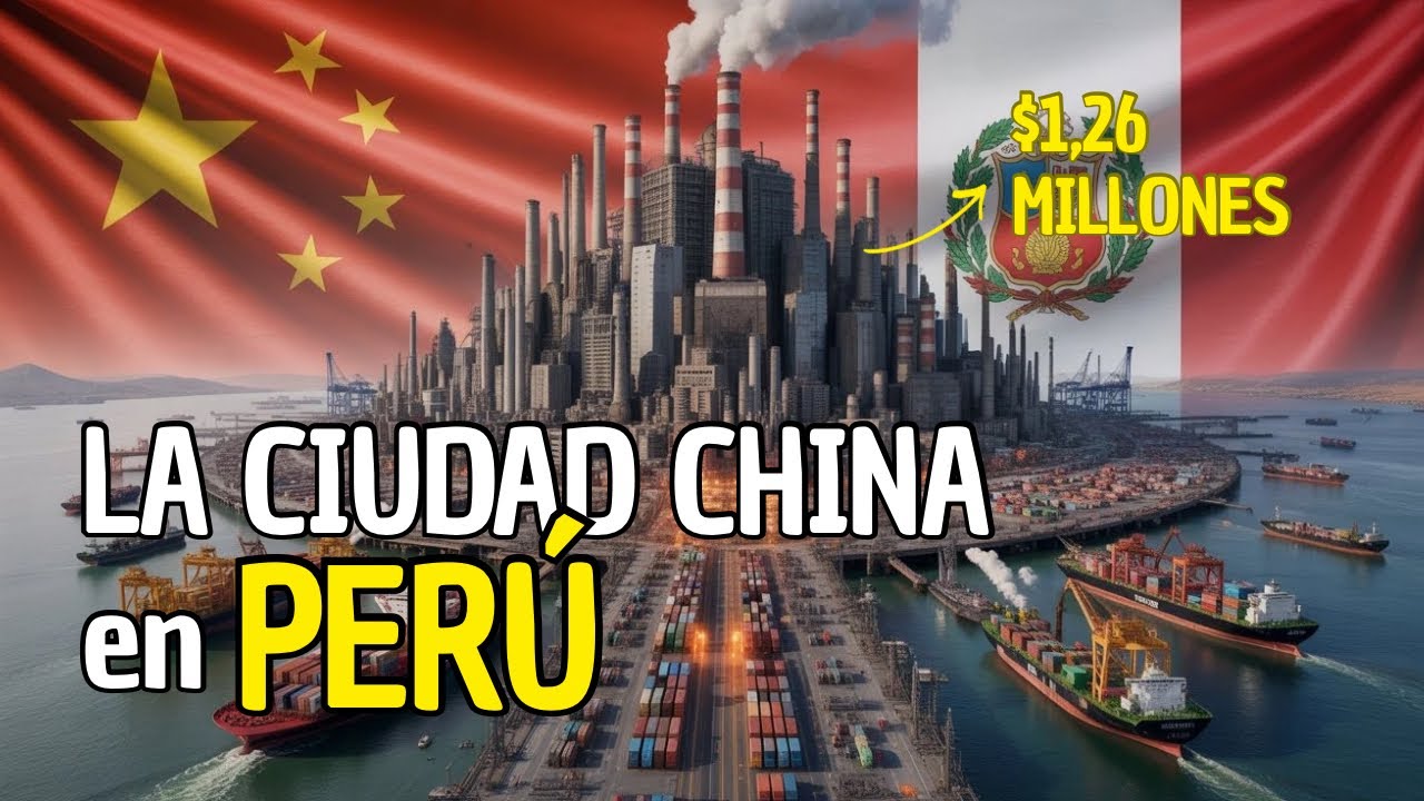CHINA construye gigantesca ciudad INDUSTRIAL en PERÚ:  el PARQUE INDUSTRIAL ANCÓN